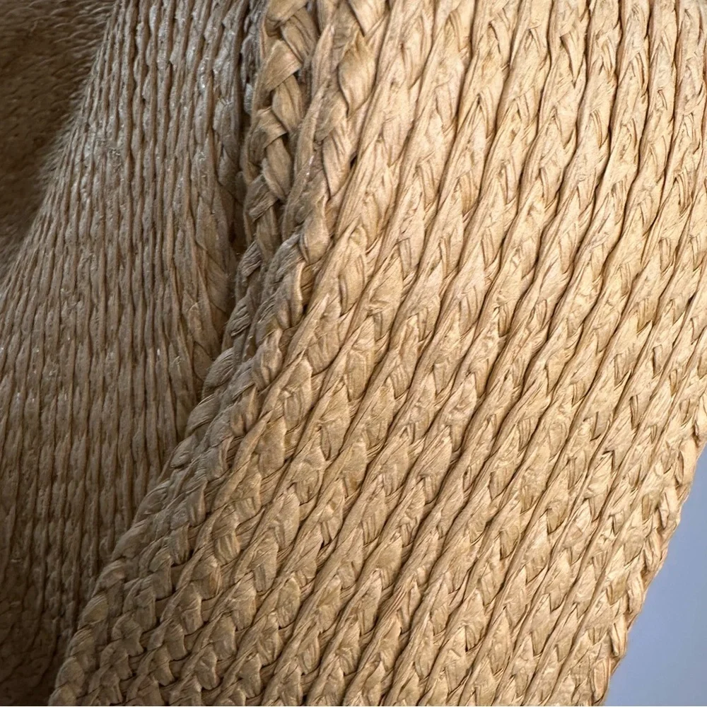 Round Woven Straw Purse Shoulder Bag Boho Summer bag